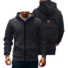 Multifunktionaler Herren-Hoodie – wandelbares Rucksack-Design, vielseitiger Partner-Mantel mit Taschen (S-XXXL)