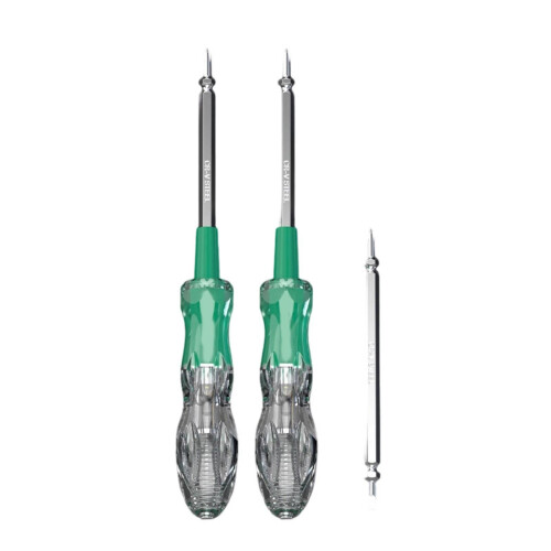 Compactly Voltages Tester Pen Featuring Insulated Grip And-L 2