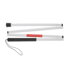 Aluminum Folding White Cane for Visually Impaired Users