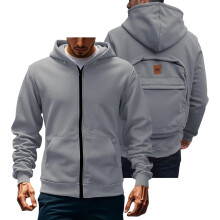 Multifunktionaler Herren-Hoodie – wandelbares Rucksack-Design, vielseitiger Partner-Mantel mit Taschen (S-XXXL)