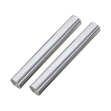 2Pcs 304 Stainless Steel Round Rod, 10mm Diameter Length 125mm Metal Solid Shaft Rods for Industry, Metal Working Hobbies and DIY Craft
