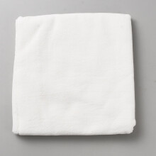 Sfondo fotografico in cotone, rettangolare, bianco, 970x680 mm