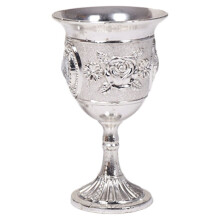 Snapsglas Metallbägare Vintage Egyptisk Snapsglas Bägare Cocktailglas För Hembar Bröllopsfesttillbehör Silver