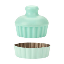 Rund tærteform med aftagelig bund, nonstick-belægning, tærteforme i kulstofstål, sæt til cupcake, muffins, kager og desserter