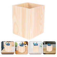 Container Blank Painting Brush Holder Decorative Pen Pot Unpainted