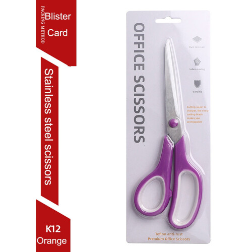 Scissors Set,Stainless Steel Two-Color Multifunctional Scissors,compatible with Sharp for Student Craft Office Home Teaching