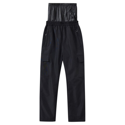 Kids Ski Pants Waterproof Warm Windproof Solid Color 8-16