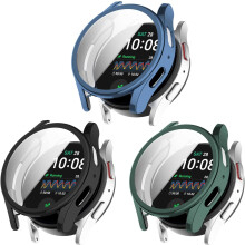 Ag luí le Samsung Galaxy Watch7 44mm/40mm – Cosantóir Scáileáin TPU Bog & Cás Tuairteora