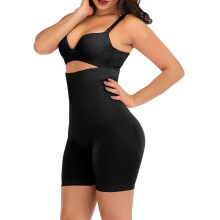 FANNYC Dames Shorts met hoge taille, naadloos modellerend – Buikcontrole, tailletrainer na de bevalling, billenlift en slankere dijen