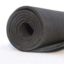Feutre de carbone graphite haute pureté, utilisé pour le soudage, ignifugé, bricolage, industrie, longueur 1230 mm, GAJJBABAC-8*200*1230MM