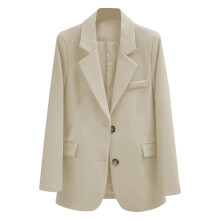 Schwarzer Damenblazer mit einem Knopf, normale Passform, leichter Business-Casual-Sportmantel – Kompatibel mit taillierten Modellen der Kollektion