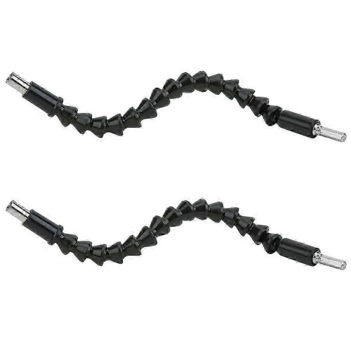 2Pcs Universal Flexible Shaft for Electric Drilling Bits Hose Connection Tools 300mm