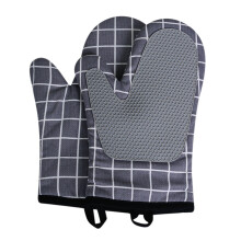 Guanti da forno in silicone, antiscivolo e resistenti al calore, con sottopentola – Set da 4 pezzi, compatibili con forni a microonde.