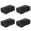 4X  F/F Female Gender Changer Adapter Coupler for Hdtv 2