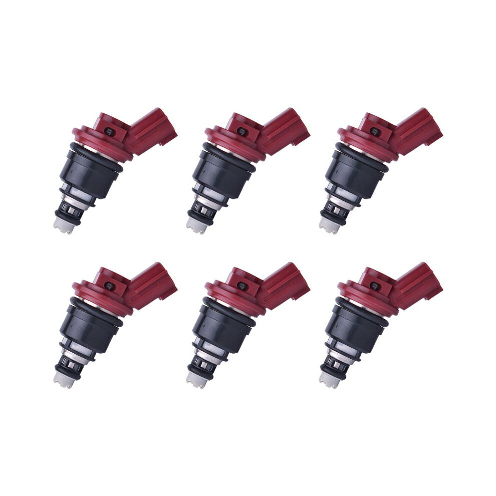 6X Fuel Injector Nozzle For Maxima 1992-1999 I30 96-99 3.0L 16600-96E00 Car Engine 4713805153777