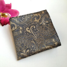 Men Paisley Flowers Polka Dots Stripe Pocket Square Wedding Handkerchiefs