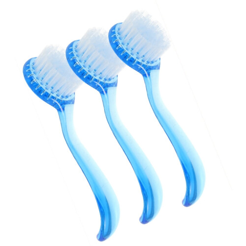 Facial Cleansing Device Face Scrubber Nylon 3Pcs Deep Cleansing for Home
