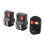 4 Channels Wireless Remote Flash Trigger 433Mhz Universal 1 Transmitter And 2 Receivers Black 1