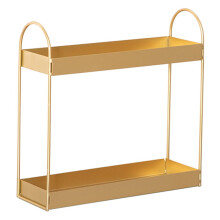 1pc Makeup Organizer Cosmetic Storage Shelf Decorative Vanity Organizer