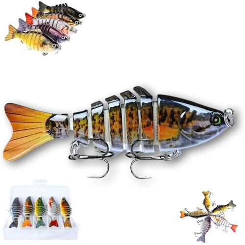 Bionic Swimming Bait Soft Lure 3D Automatic Swim