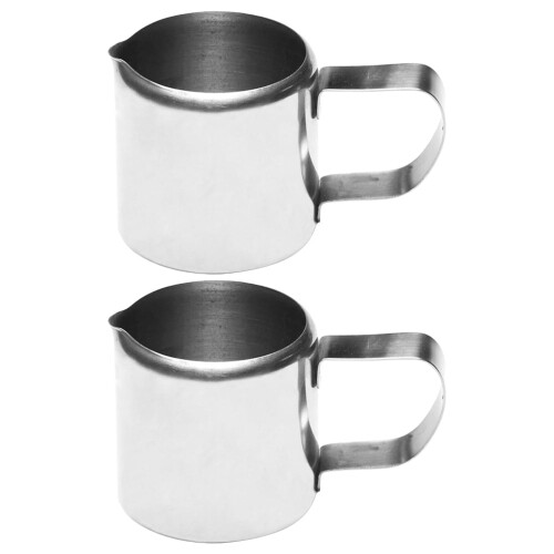 Pichet verseur Mini pichet en métal Design moderne (2 pièces)