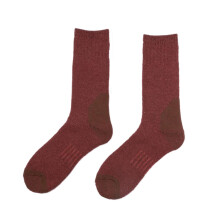 Men's Wool Socks Moisture-Wicking Thermal Winter Socks Red
