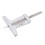 Tire Thread Depth Gauge, 0 To 50mm Rust Resistant Accurate Wide Application Fine Workmanship Depth Caliper For Motorcycle 1