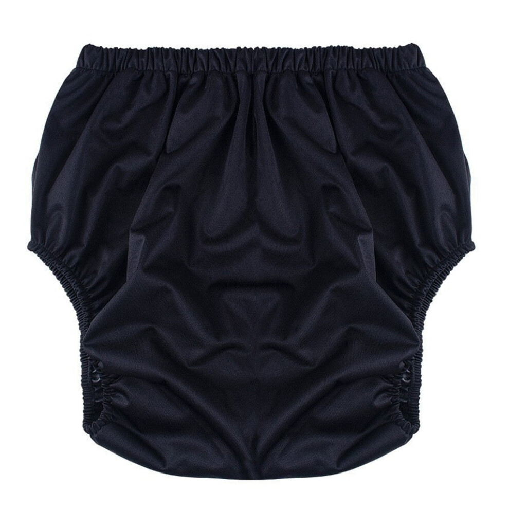 Water Resistant Diaper Cover with Elastic Leg Openings Washable Incontinence Pants for Enhances Leak Protection