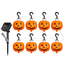Halloween Pumpkin Lights Solar Powered String Lights Light up Lantern Pumpkin For Home Yard Lawn Patio Walkway Party Decor
