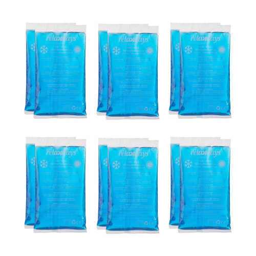 Bloques de enfriamiento Juego rectangular de 12