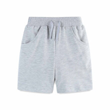 Småbørn Ensfarvet Bomuld Komfort Blød Baby Sport Jogger Shorts Drenge Piger Casual Bukser Hyggelige 6-7År