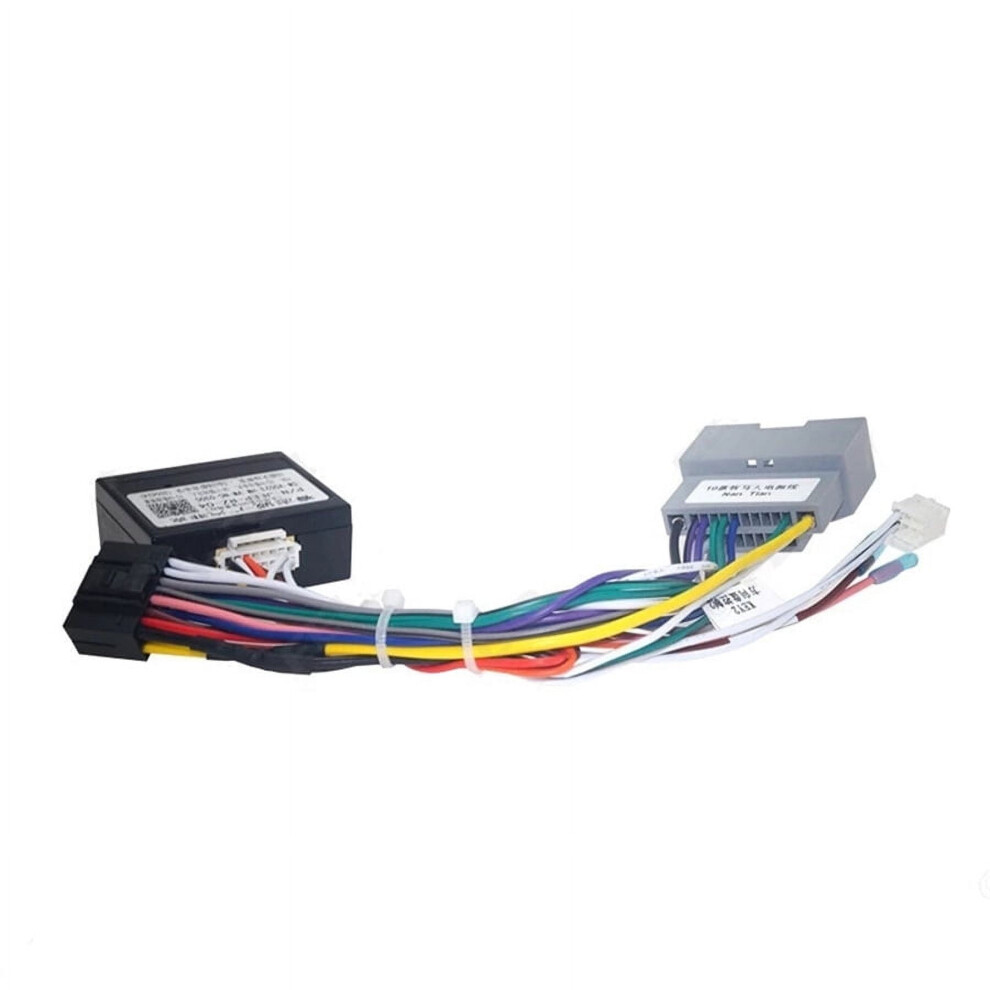Car 16Pin Android Stereo Wiring Harness With Canbus For Wrangler Jk 2008-18 9365509103203