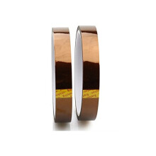 Temperature Tape 10mm x 33m Pack of 2 Polyimide Adhesive Tape for 3D Printer and Electrical Insulation