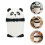 Papperskorg Panda Design Plast 1-pack 1