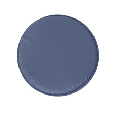 Rond zitkussen voor buiten (30 cm/12") - Machinewasbaar tuinstoelkussen met bevestigingsbandjes voor terras, bistrostoele, eettafel
