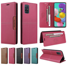 Wallet Phone Case with Card Holder & Magnet for compatible with Samsung Galaxy A71/A51/A70/A50 – Leather