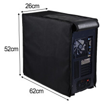 Waterproof Computer Case Dust Cover with Double Zippers
