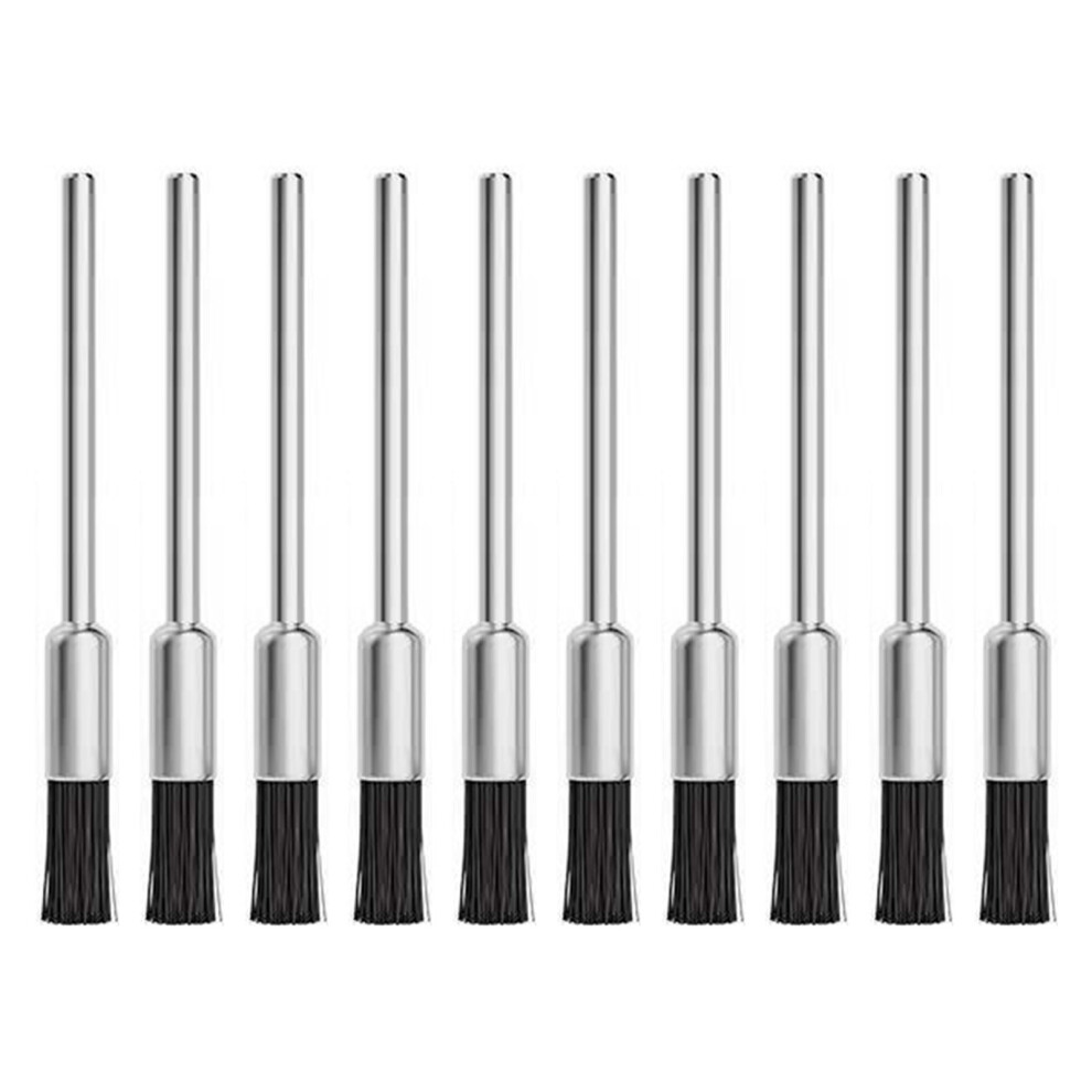 10Pcs Dust Cleaning Brush 2.35Mm/3.0Mm Horse Mane-2.35Mm Handle 7754001775636
