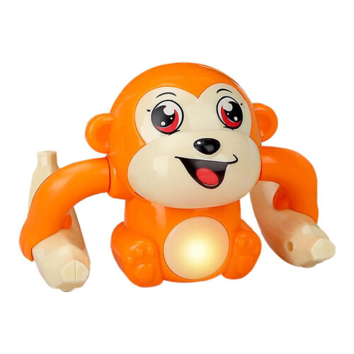 Electric Rolling Monkey children's toys crawling exercises