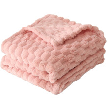 Bath Towels, Quick Dry | Absorb | Lightweight | Soft, 3D Jacquard Fluffy Fuzzy Soft Warm Cozy Flannel Fleece Towels (35x75cm)