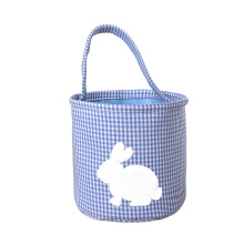 Paaseierenmand met handvatten, blauw, 23x22,5x22,5 cm