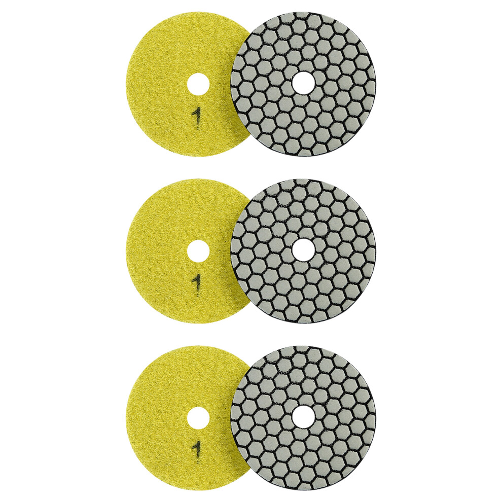 Professional 80Mm Diamonds Polishing Pads 6Pcs Set-8Cm 150 7754001775568