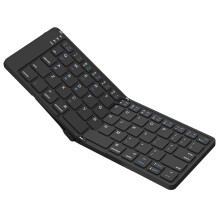 Teclado Plegable, Teclado Plegable Universal para Teléfonos Móviles y Tabletas, Puede Cambiar Fácilmente Hasta 3 Dispositivos