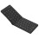 Foldable  Keyboard, Universal Folding Keyboard for Mobile Phones and Tablets, Can Easily   to 3 Devices 1