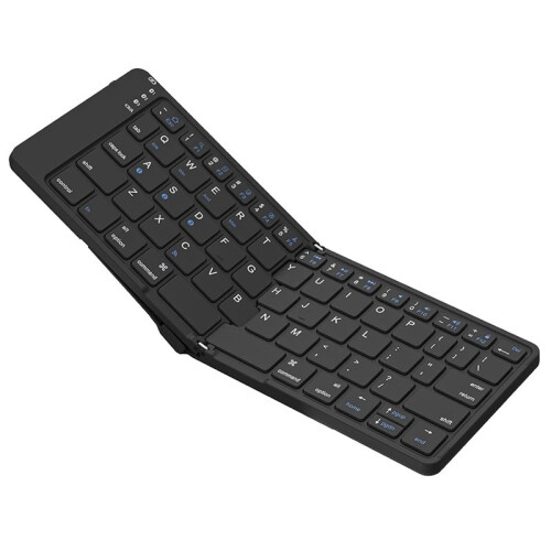 Foldable  Keyboard, Universal Folding Keyboard for Mobile Phones and Tablets, Can Easily   to 3 Devices
