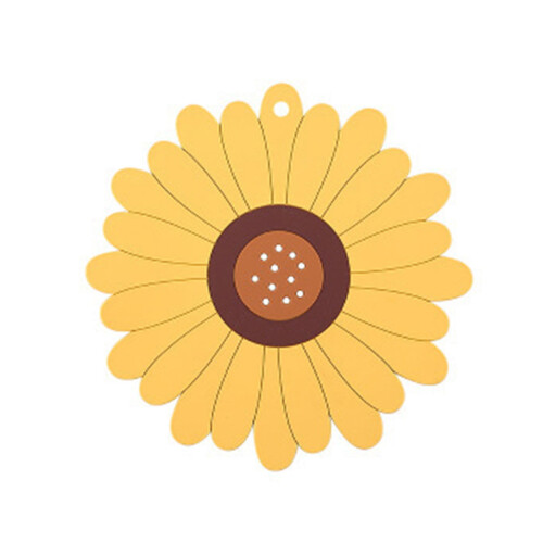 Sunflower Silicone Hot Pot Holder 15.5 cm