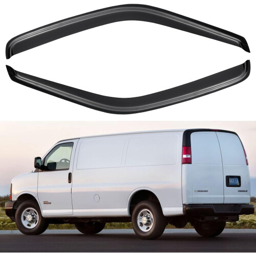 Window Visors for 1996–2025 Chevy Express and GMC Savana