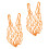 2Pcs Pet Chicken Feeding Net Bag Orange Rope Multifunctional Feeder 3