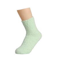 iOPQO 2 Pairs Fluzzy Socks, Gifts for Women, Fleece Socks, Small Gifts for Women, Soft Socks for Women, Mint Green One Size