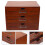 Holz Organizer Mit Schubladen Für Schmuck Und Kosmetik 5